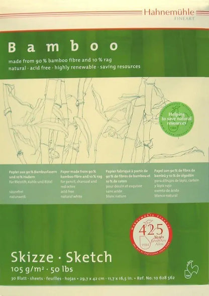 4011367285623 Bamboo Sketch Hahnemuhle A3 29.7 X 42 CM 105 gr Cartel Arte & Papelería