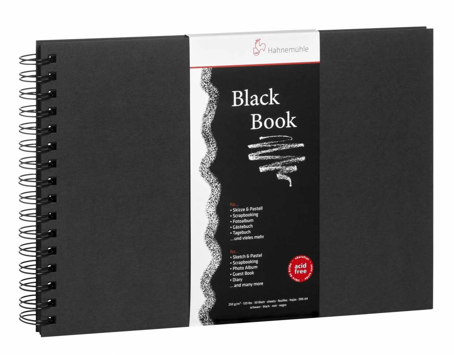 Cuaderno Hahnemuhle Black Book