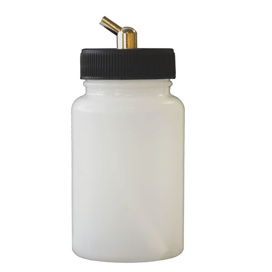  Botellas De Plástico Para Modelo H & EZ Aerógrafo Paasche unidad 1oz BA-30 Cartel Arte & Papelería
