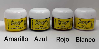 Tinta Grabado Linoleo Artist