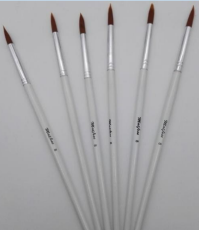 Pincel Redondo Fibra Sintética Matisse Sintética Nylon