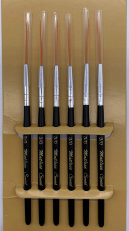 Pincel Liner Cabo Corto Fibra Sintética Matisse