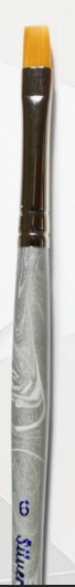 Pincel Plano Fibra Sintetica Silver Falcon Ref.150