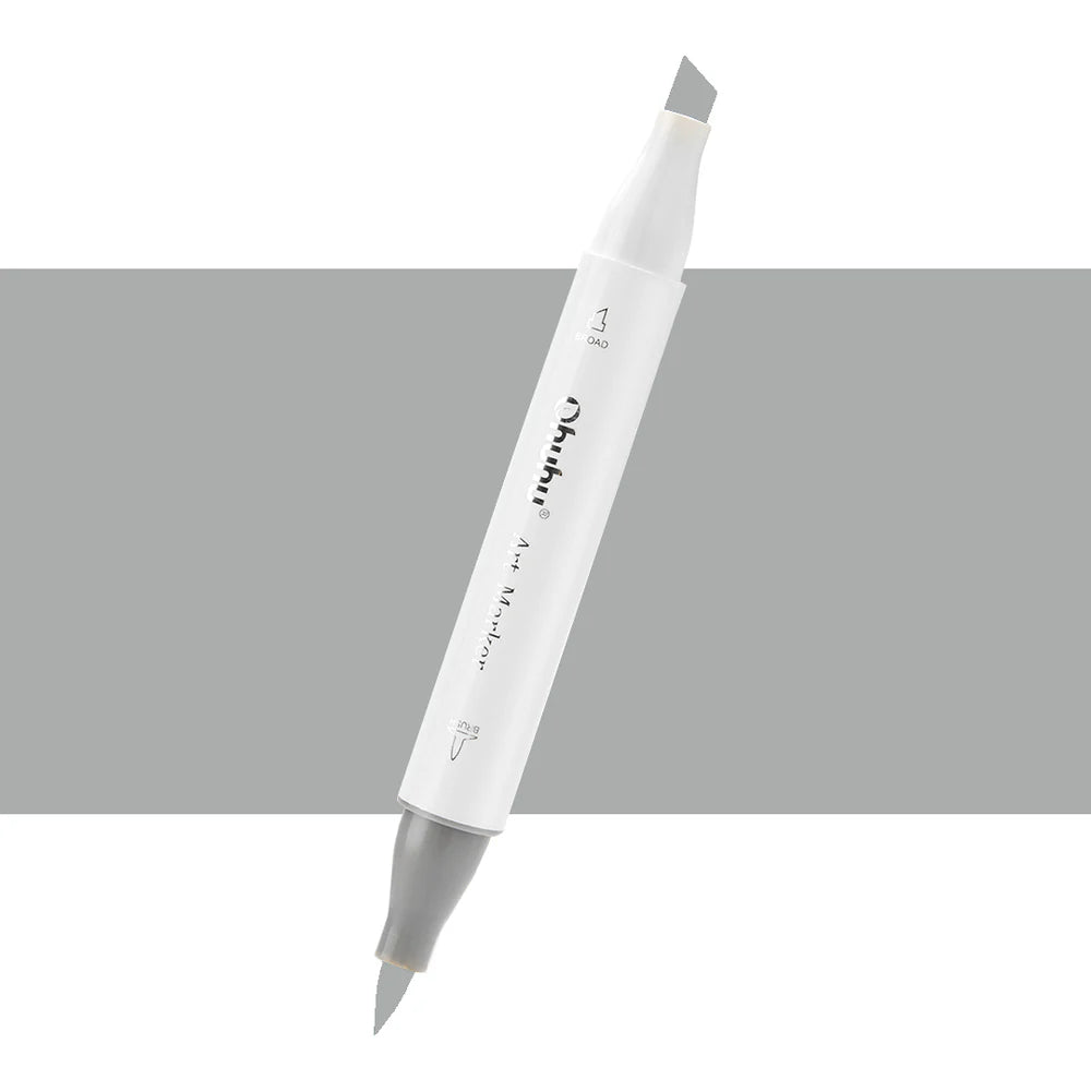 6972099696331 Marcador Alcohol Art Marker Ohuhu - Tonos Grises Unidad Green Grey 06 GG060 Cartel Arte & Papelería