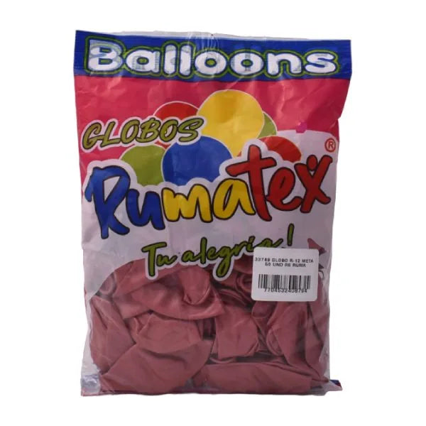 7704532547097 Globos R-12 Rumatex X 50 Unidades Rosado R - 12 Cartel Arte & Papelería