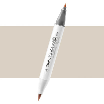 6972312835257 Marcador Alcohol Art Marker Ohuhu - Tonos Grises Unidad Warm Grey 1 WG01 Cartel Arte & Papelería