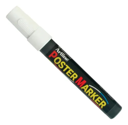 4974052850134 Postermarker Artline 4 mm Blanco Base Tempera Cartel Arte & Papelería