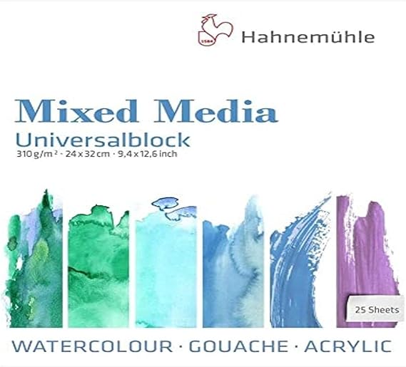 Mixed Media Universal Block 36X48Cm 310 gr Hahnemuhle