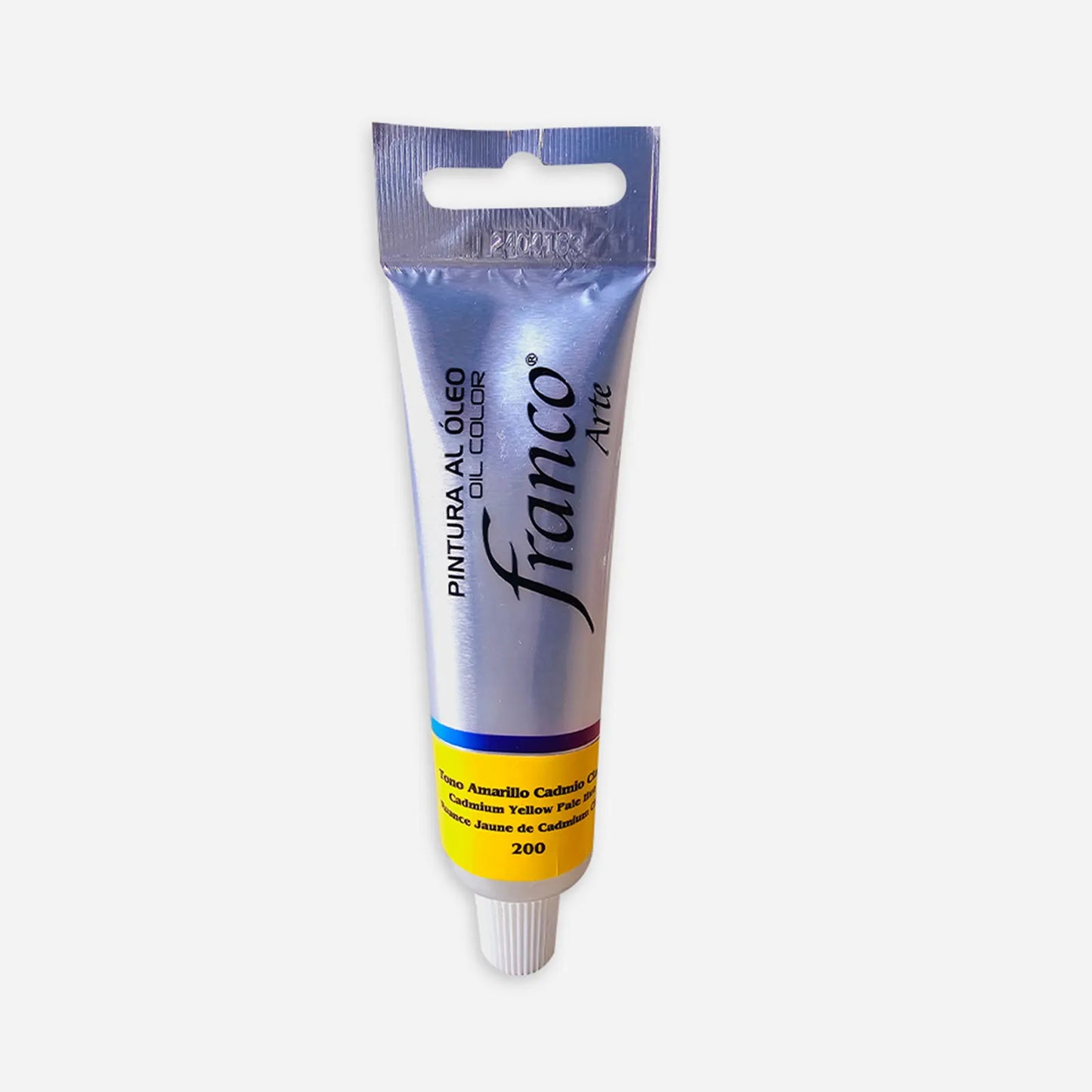 7707759480987 Óleo Franco Arte 50 ml 200 Amarillo Cadmio Claro Cartel Arte & Papelería