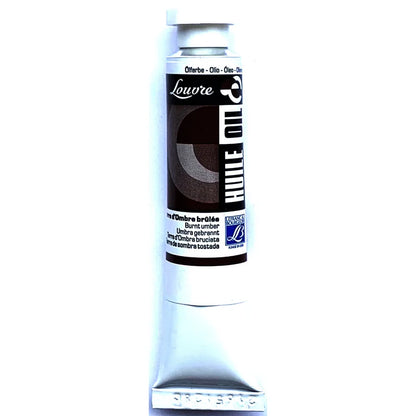 3013641740188 Oleo Louvre Lefranc 20 ml Tierra De Sombra Tostada RF477 Cartel Arte & Papelería