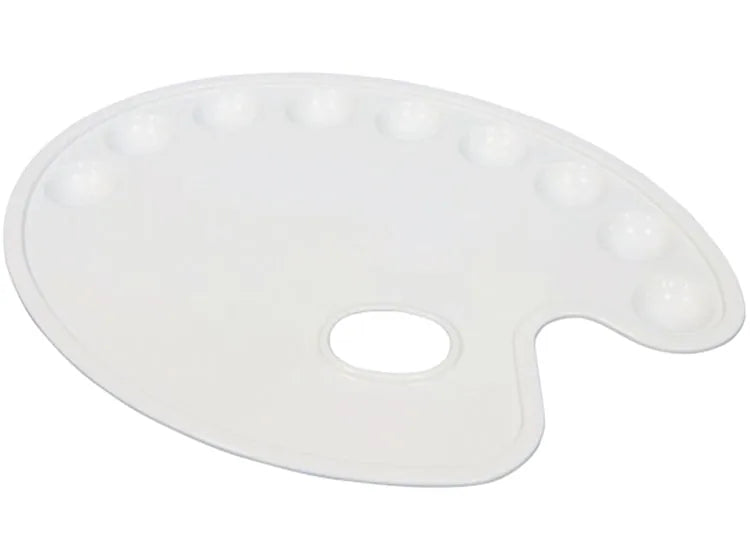 7700000019097 Paleta Plastica Prodisni Unidad Blanco Plastica Ovalada 9 Huecos Cartel Arte & Papelería