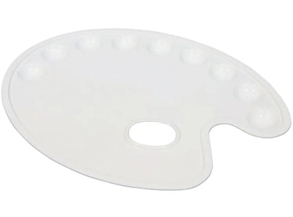 7700000019097 Paleta Plastica Prodisni Unidad Blanco Plastica Ovalada 9 Huecos Cartel Arte & Papelería