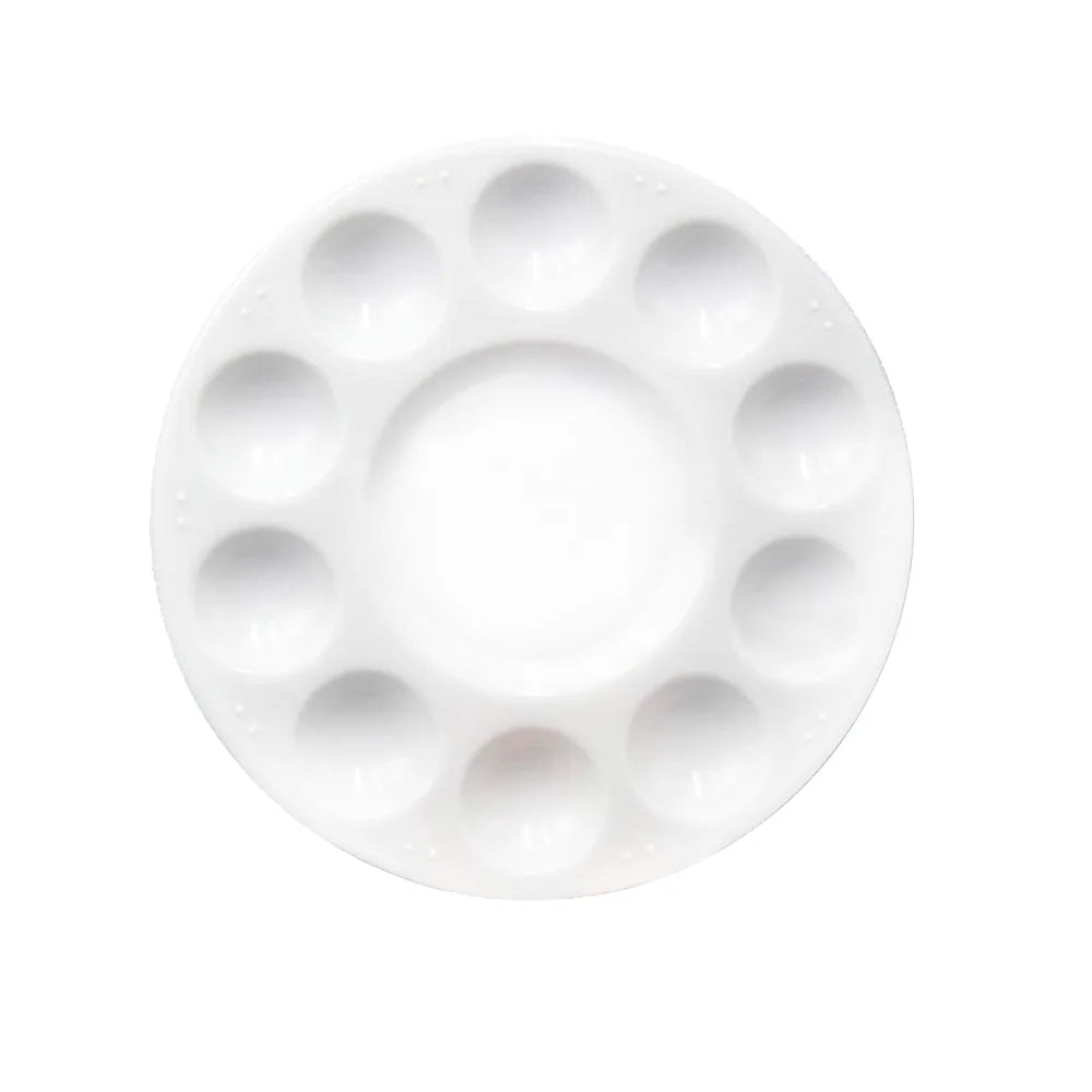 7700000019080 Paleta Plastica Prodisni Unidad Blanco Plastica Redonda 10 Huecos Cartel Arte & Papelería