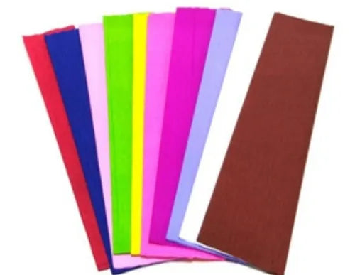 Papel Crepe Importado en color aguamarina
