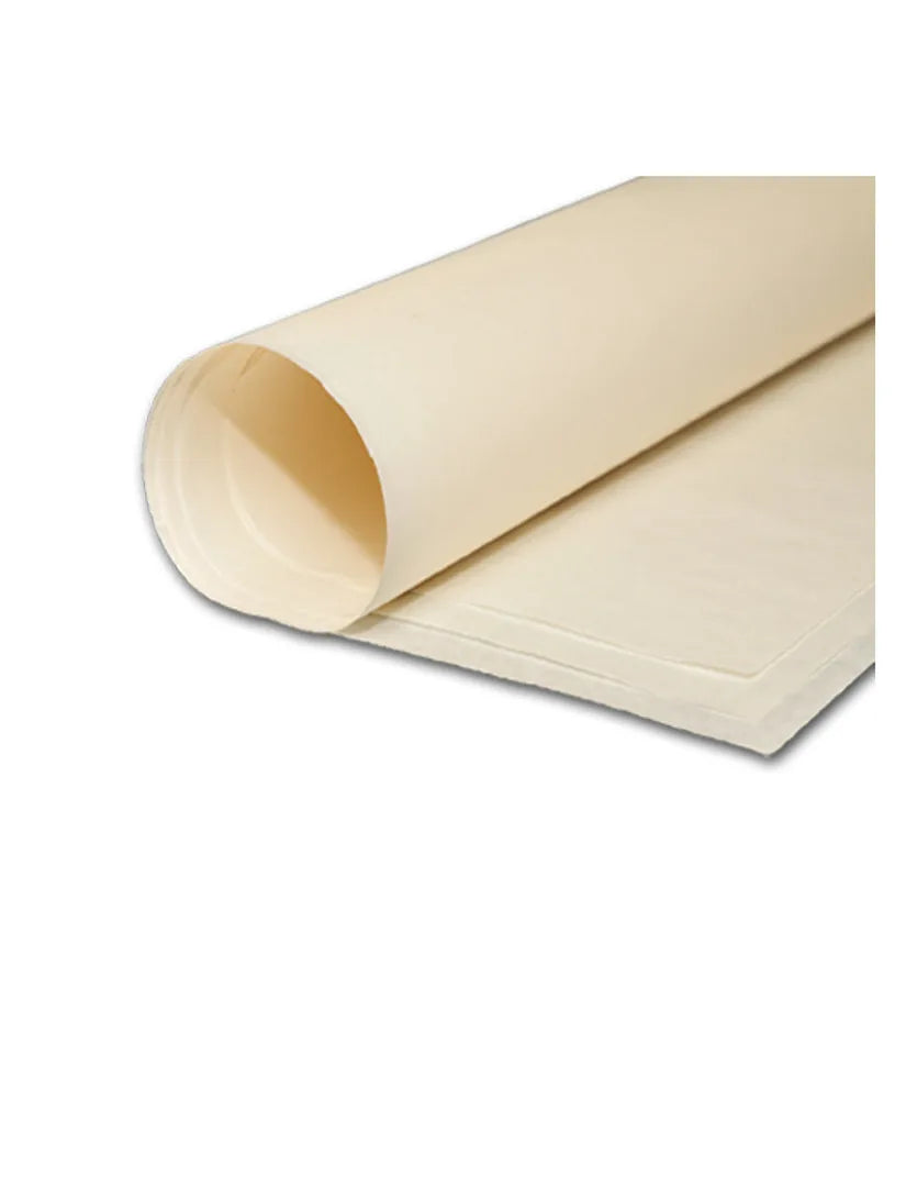 Papel mantequilla pliego 70x100 cm transparente crema