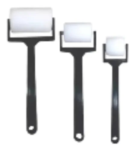 3784432445444 Set Rodillo Espuma Unicolor X 3 Tamaños Grande - Mediano - Pequeño R/ 4070 Cartel Arte & Papelería