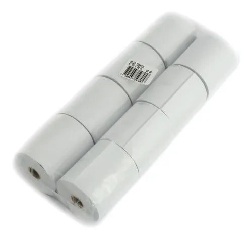 Rollo Registradora Térmico Dispapeles 57mm x 30mt presentación 8 unidades