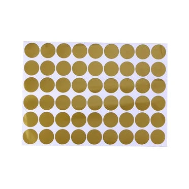 7707057502787 Rotulo Autoadhesivo Imprentar X 240 Unidades Dorado 13 mm Cartel Arte & Papelería