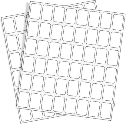 7707057504224 Rotulo Autoadhesivo Imprentar X 768 Unidades Blanco 18 X 12 mm Cartel Arte & Papelería