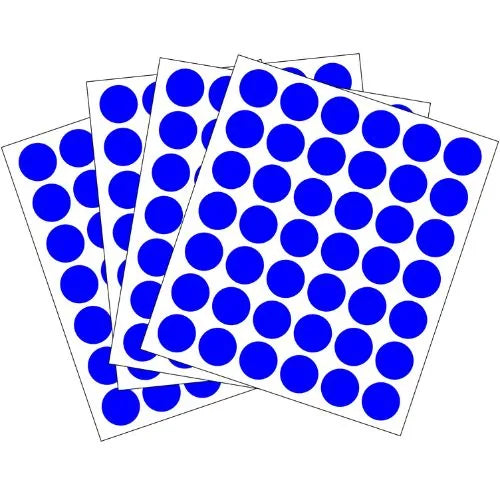 7707057501933 Rotulo Autoadhesivo Imprentar X 270 Unidades Azul 16 mm Cartel Arte & Papelería