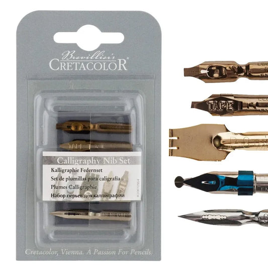 Set Plumillas Para Caligrafia Cretacolor