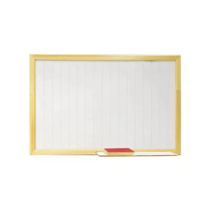 7704634021235 Tablero Acrilico Artecma 40 X 60 cm Blanco Acrilico Marco En Madera Cartel Arte & Papelería