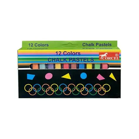 6971479813641 Tiza Pastel Seca Chalk Pastel X 12 Unidades Surtido Seca Cartel Arte & Papelería