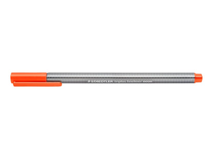 7700000027276 Micropunta Fineliner Staedtler Unidad Triplus Naranja Cartel Arte & Papelería