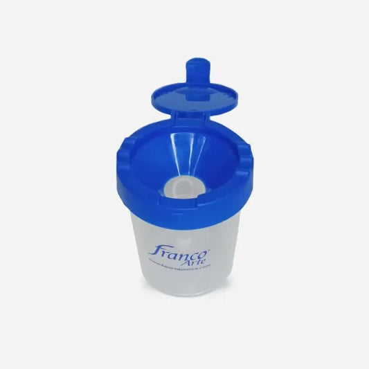 7707227480679 Vaso Limpia Pinceles Franco Arte Unidad Vaso Limpia Pinceles - Brush Wash Container Cartel Arte & Papelería
