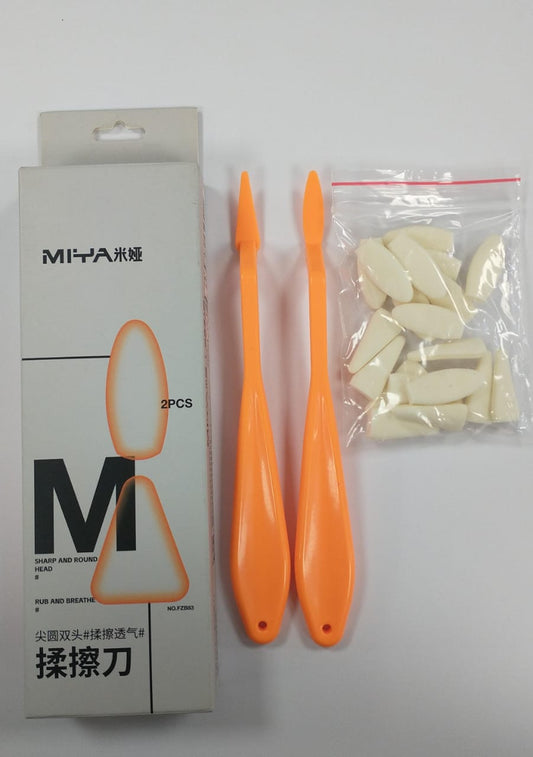 Espatula Con Esponja Para Difuminar Bocetos