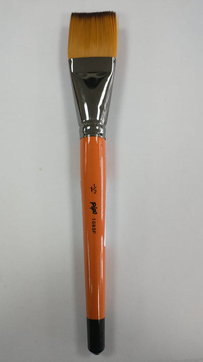 Pincel Plano 1093 F Fibra Sintetica Pipo