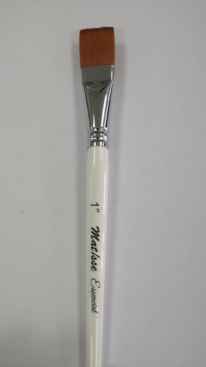 Pincel Plano Nylon Matisse Sintetica - Nylon