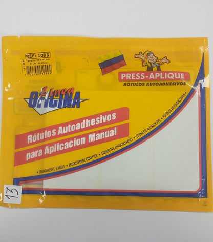Rotulo Autoadhesivo Press Aplique