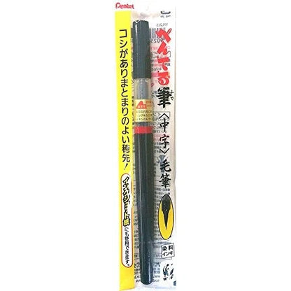 Brush Pen Pentel negro con punta media