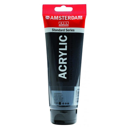 8712079158545 Acrílico Amsterdam 120 ml | Colores Negro Óxido 735 Serie Estandar Cartel Arte & Papelería