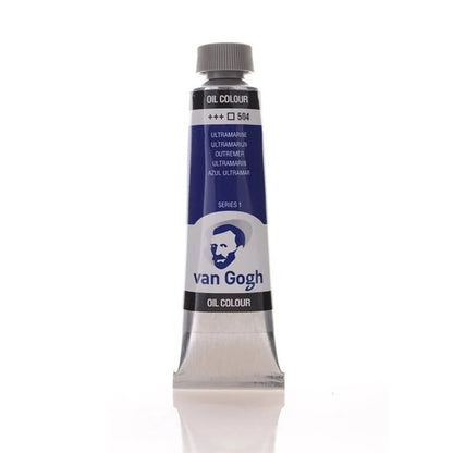 8712079219505 Oleo Van Gogh 40ml Azul Ultramar 504 Serie 1 Cartel Arte & Papelería