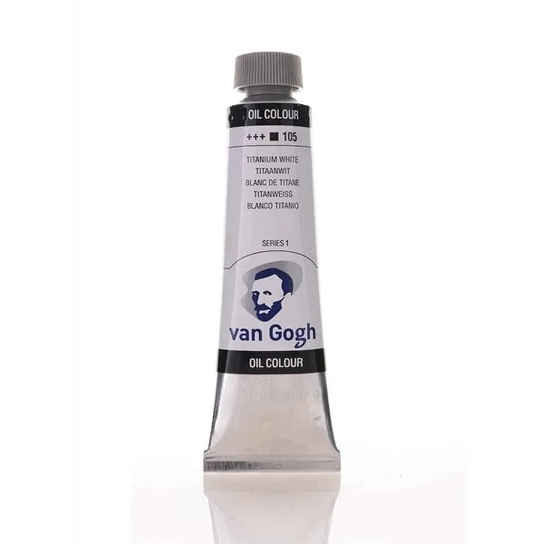 8712079219123 Oleo Van Gogh 40ml Blanco Titanio (Aceite De Cartamo) 105 Serie 1 Cartel Arte & Papelería