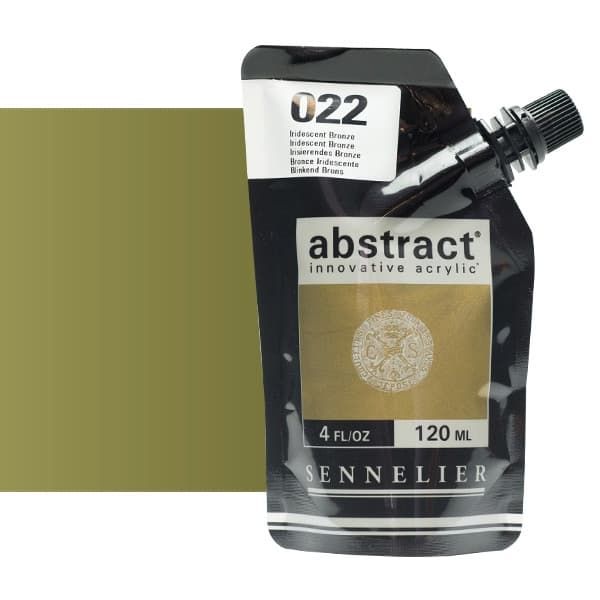 0V20127000000 Acrilico Abstract Sennelier 120ml Bronce Iridicente-Ref. 22-Cartel Arte & Papelería