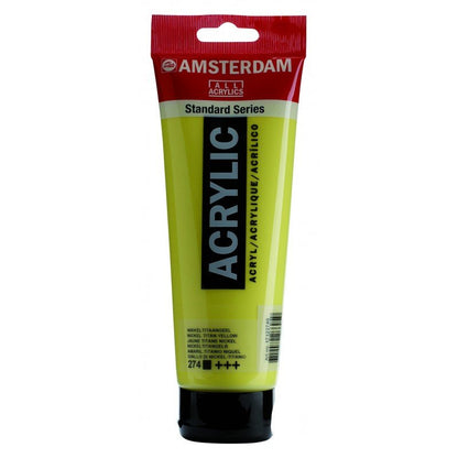 8712079268039 Acrílico Amsterdam 120 ml | Colores Amarillo de Níquel Titanio 274 Serie Estandar Cartel Arte & Papelería