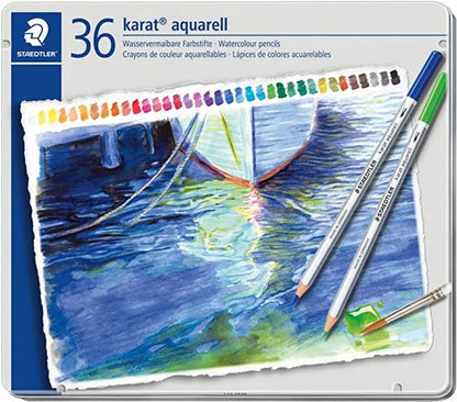4007817124307 Lapices De Color Acuarelables Staedtler X 36 Unidades Academica Surtido Cartel Arte & Papelería