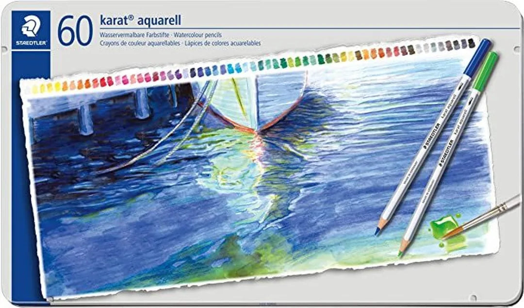 4007817123096 Lapices De Color Acuarelables Staedtler X 60 Unidades Academica Surtido Cartel Arte & Papelería