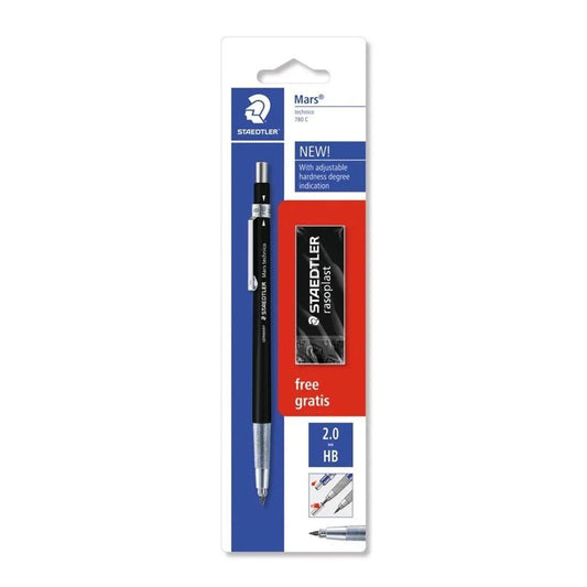 Portaminas Staedtler azul 0.5 mm