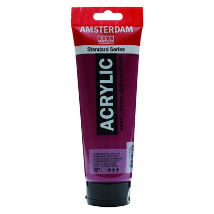 8712079268251 Acrílico Amsterdam 120 ml | Colores Rojo Violeta Permanente 567 Serie Estandar Cartel Arte & Papelería