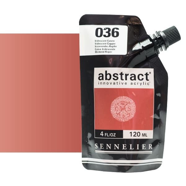0V20128000000 Acrilico Abstract Sennelier 120ml Cobre Iridicente-Ref. 36-Cartel Arte & Papelería