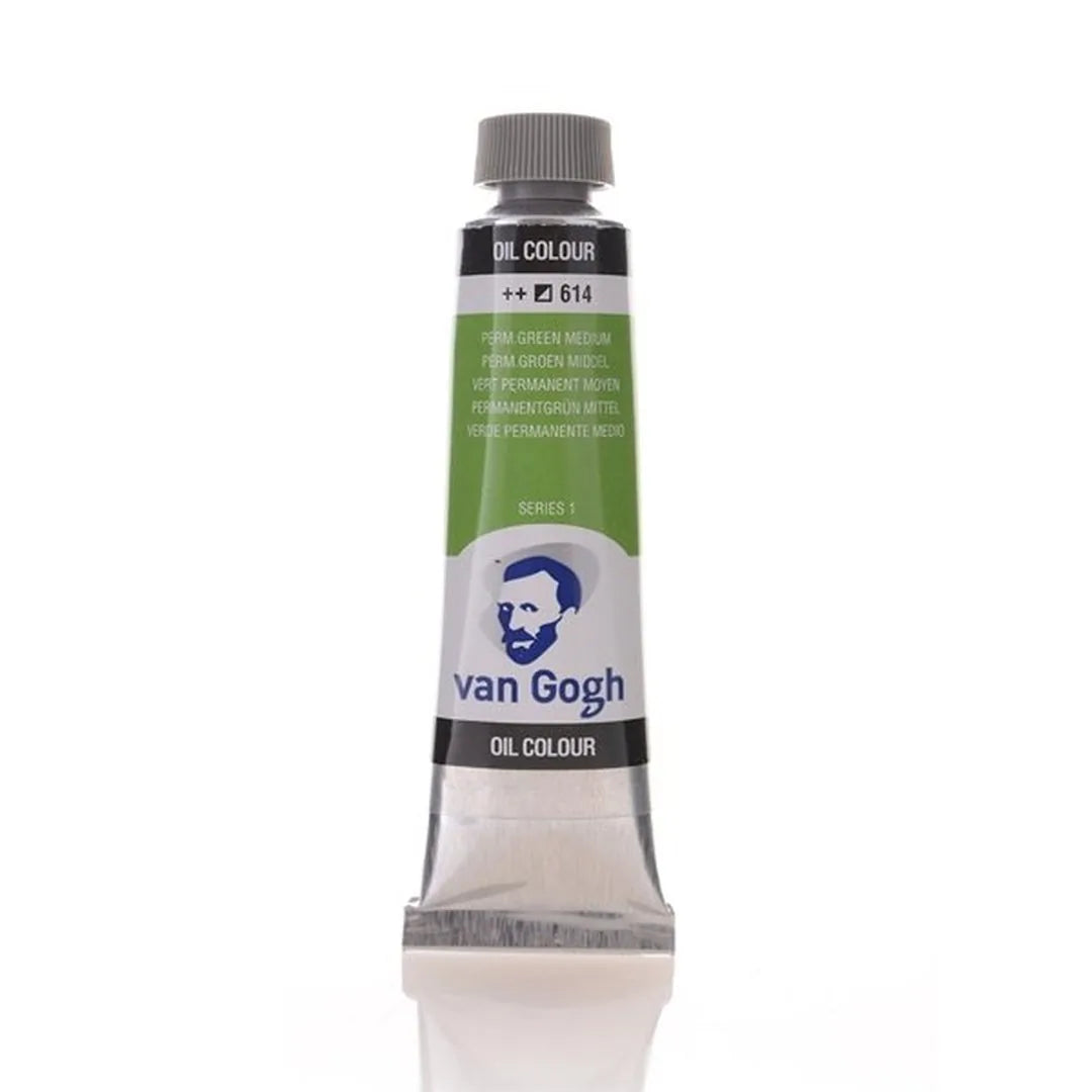 8712079219635 Oleo Van Gogh 40ml Verde Permanente Medio 614 Serie 1 Cartel Arte & Papelería