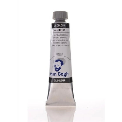 8712079219130 Oleo Van Gogh 40ml Blanco Titanio (Aceite De Linaza) 118 Serie 1 Cartel Arte & Papelería