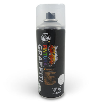 GRAF'191 Aerosol Graffiti Aerosol Graffiti 400 ML Laca Trasparente Mate Aerosol Cartel Arte & Papelería