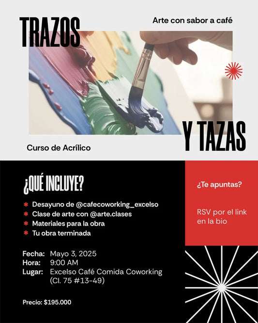Trazos y Tazas: Arte con Sabor a Café - Excelso Cafe Cartel Arte & Papelería