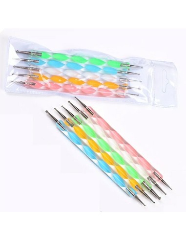 Set De Repujadores En Plastico Unicolor