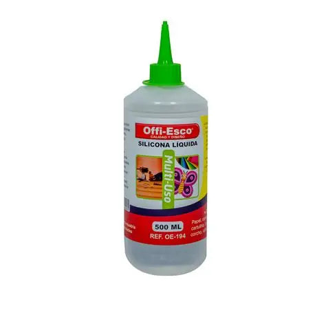 Silicona Liquida Adhesiva Offi-Esco Multiuso